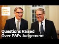 Keir Starmer Sacks Peter Mandelson Over Jeffrey Epstein Scandal
