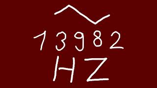 13982 hz triangle