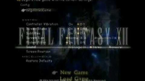 Final Fantasy XII intro opening movie