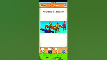 Braindom Riddles 2 level 333 Who killed the teacher? walkthrough solution | Braindom 2 level 333