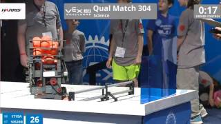 VEX Worlds 2016 - VEXIQ Middle School - Science - Qual 304 (1715A 10520B) 170