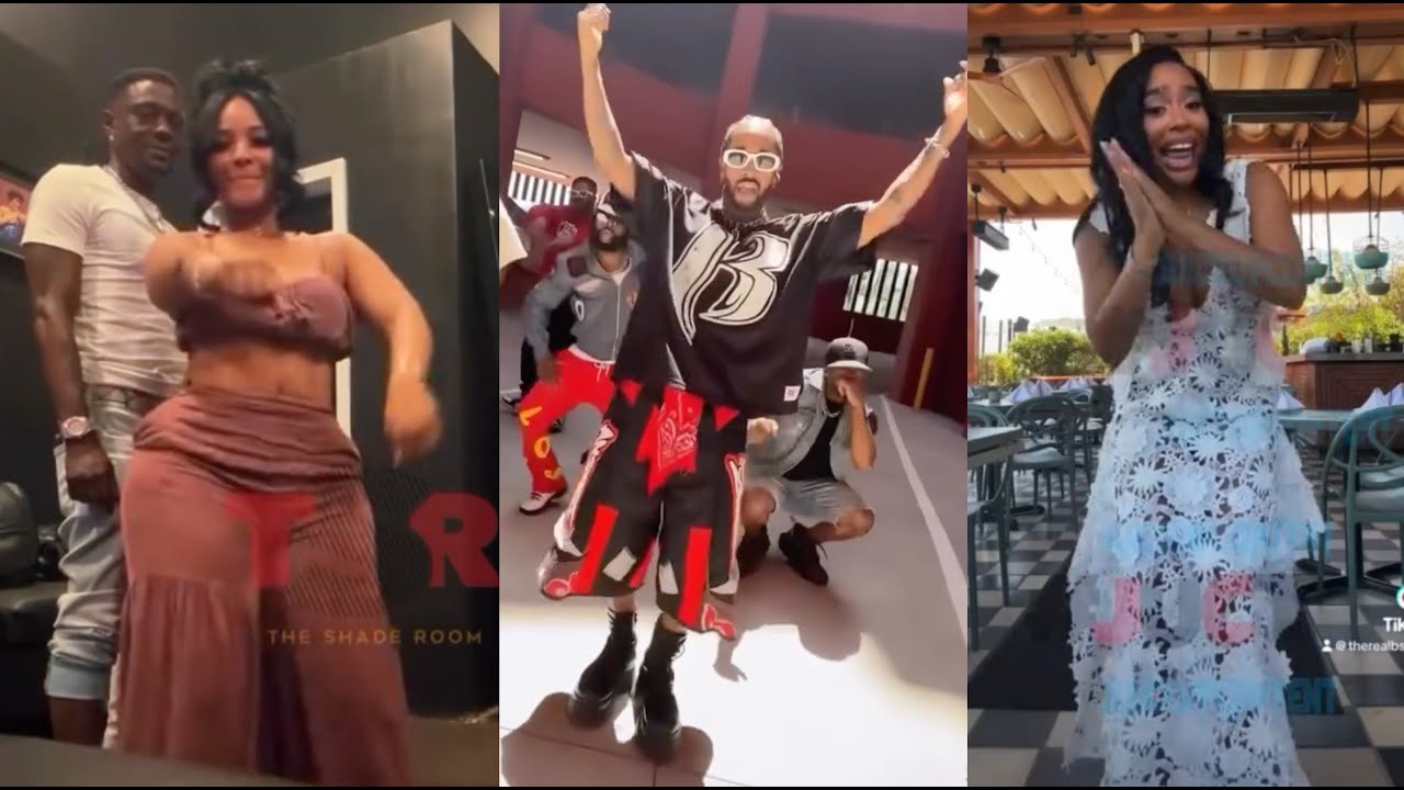 Rappers & Celebs REACT To Chris Brown It Depends Challenge Boosie, B2K, Claressa Shield, B Simone