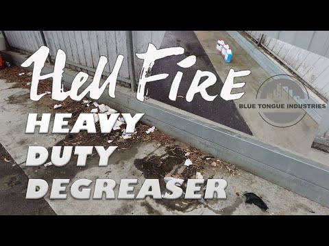 HellFire Degreaser Heavy Duty Commercial Cleaning