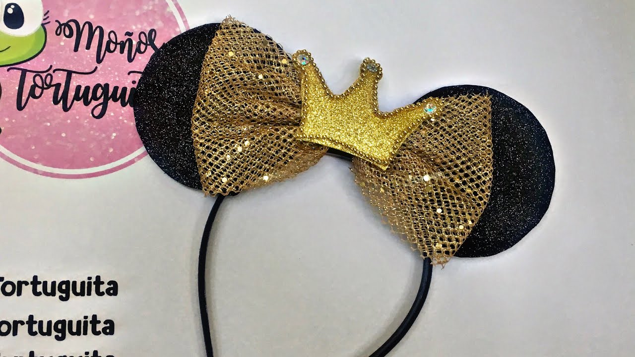 Diadema de minnie mouse. 💖