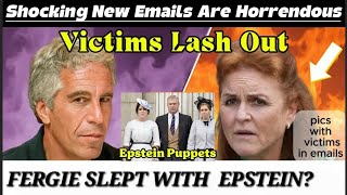 Prince Andrew's Wife SLEPT With Jeffrey Epstein Sarah Ferguson Kicked Out By King Charles