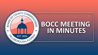 BOCC Regular Meeting Recap 4.6.22