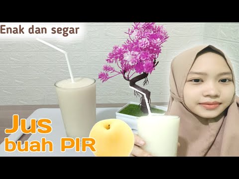 Cara Membuat Jus Buah Pir