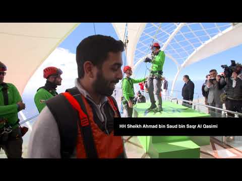 Vídeo de la tirolina cedido por la Autoridad de Turismo de Ras Al Khaimah