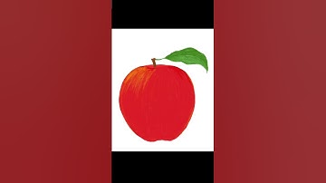 Apple (Chalk Brush) #drawing #procreate #hipaint #infinitepainter