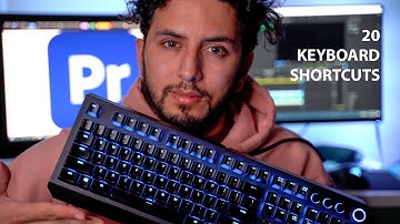 20 Keyboard Shortcuts to SPEED UP Your Premiere Pro Workflow