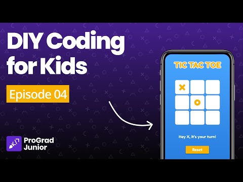 Coding for kids | Tic tac toe game using HTML, CSS & JavaScript