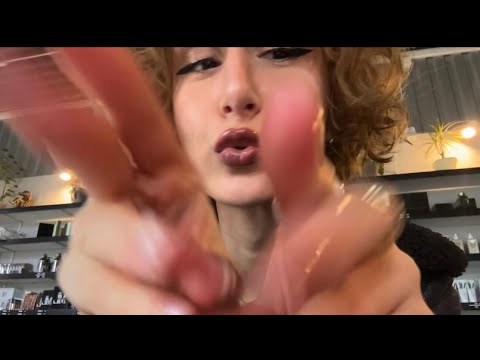 асмр таппинг по камере на работе🪬✨⭐️🩵