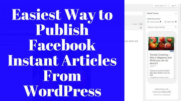 WP Instant Articles - Facebook Instant Articles for Wordpress
