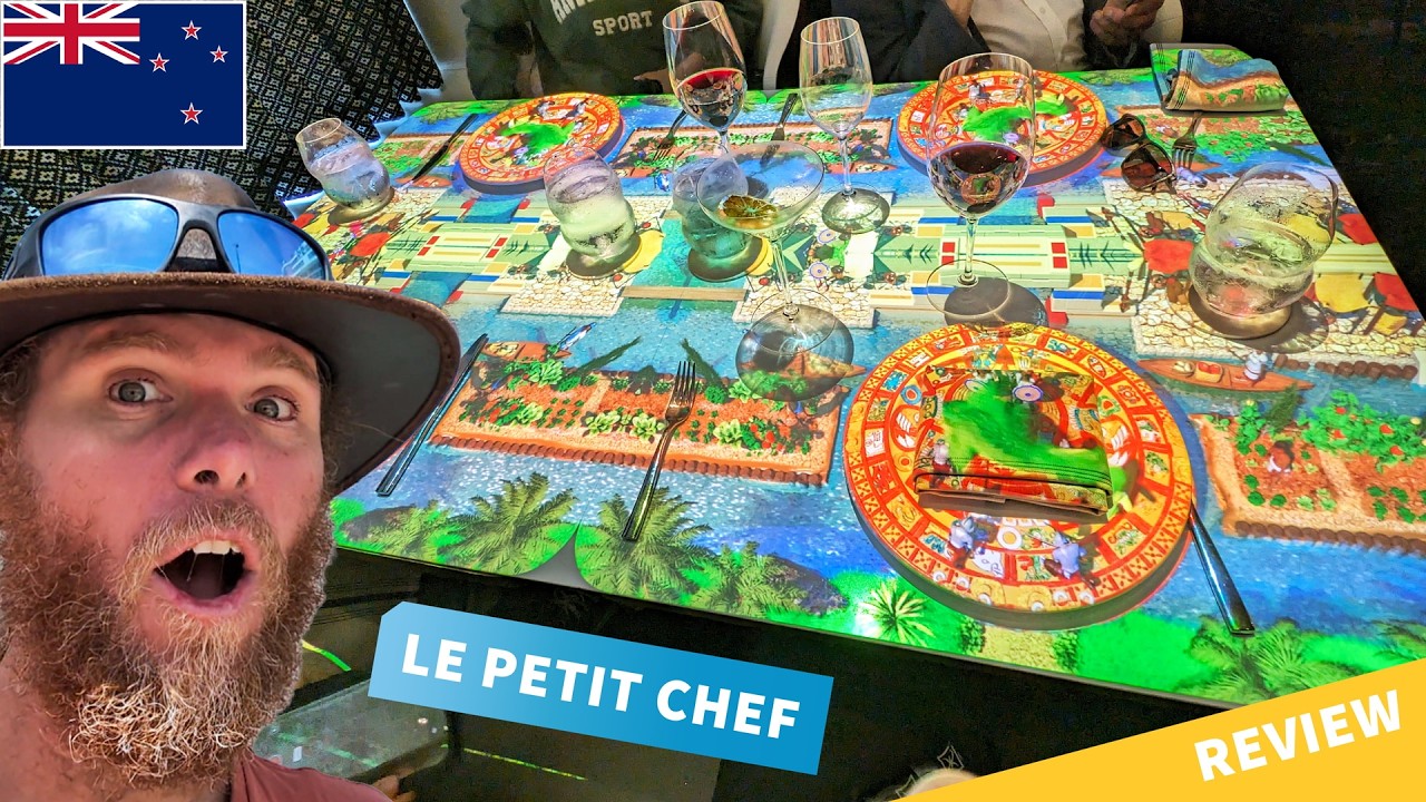 Le Petit Chef Review - 3D Dining Experience on Celebrity Cruises Specialty Dining