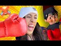 If you LAUGH you get PUNCHED!! | BAD Elf on the Shelf!