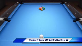 Playing A Game Of 9 Ball On Real Pool 3D screenshot 3
