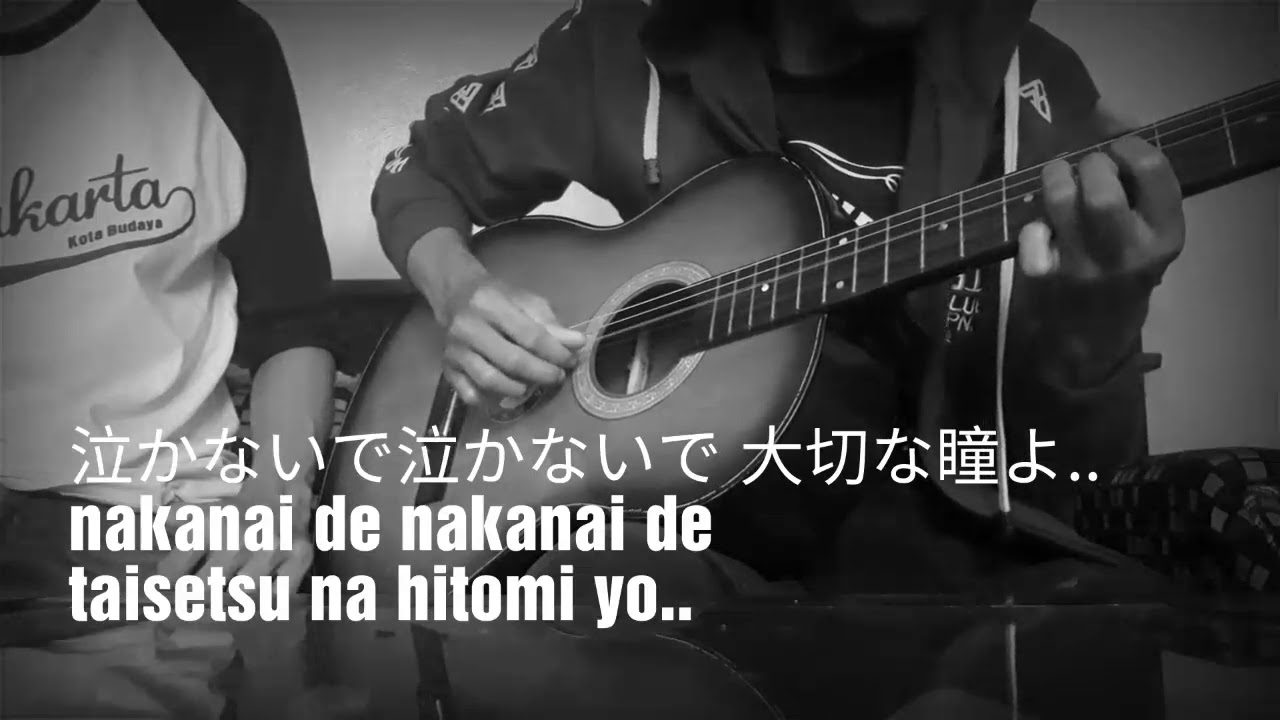 L'Arc~en~ciel - pieces (lirik) | cover by suraji acoustic ft septian