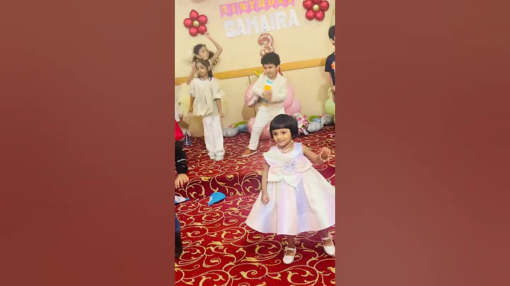 IT’S My BIRTHDAY 🎂 || Rainbow theme Birthday Party Decorations || Kids fun at Birthday 🎉 #shorts