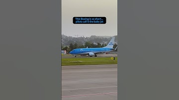 This Boeing is so short, pilots call it the baby jet #aviation #boeing777 #boeing