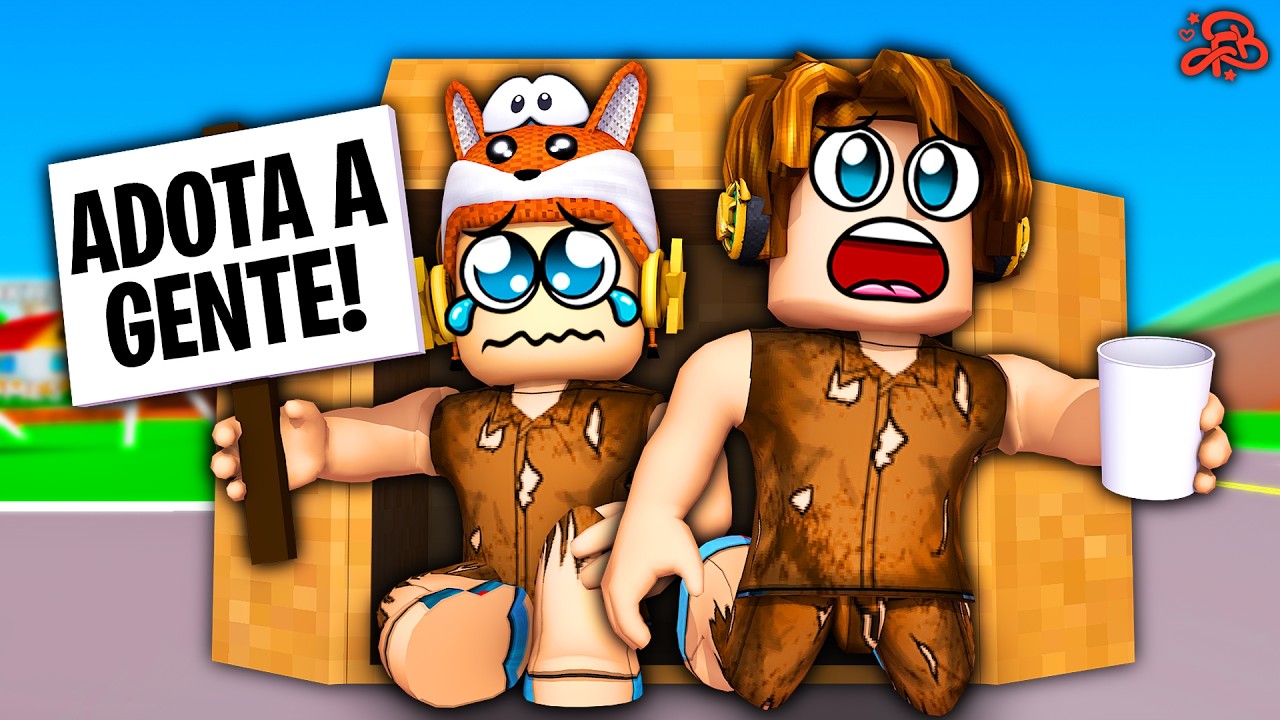 BROOKHAVEN - Sou Hamster Fofinho mas Fui ABANDONADO no Roblox!