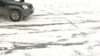 Drift Pe Gheata Lacul Firiza-Baraj 2