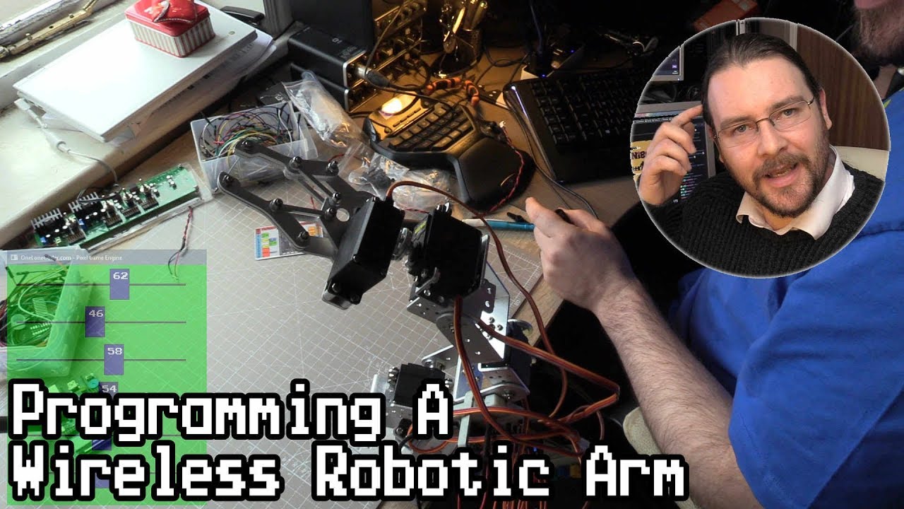 Programming a Wireless Robotic Arm -