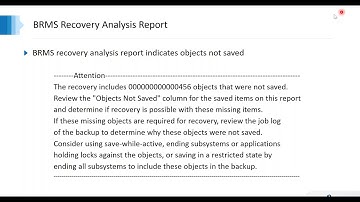 Robot 10 Recovery Tips with BRMS for IBM i