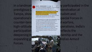Indian Special Forces Make Historic Debut at SOF Week 2026 in US #india #usa #SOFWeek26