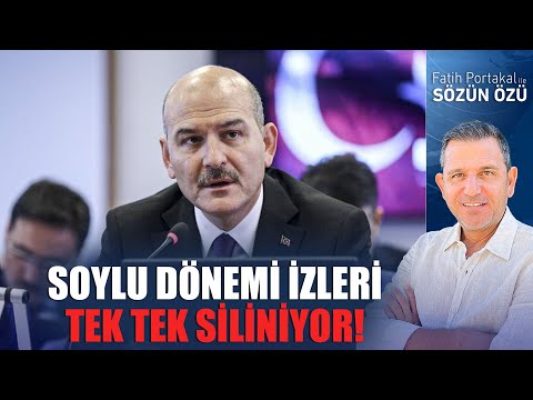 Soylu Dönemi İzleri Tek Tek Siliniyor! OHHHHH!