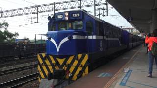 台鐵 宜蘭綠色博覽會專列  R123柴電機車頭 CT273 SL 蒸汽火車