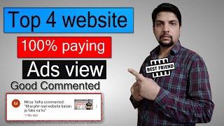 Online earning top 4 website 100% real | Ads Click and earn money at home | 100% real without invest screenshot 5
