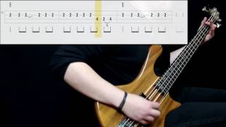 Rancid - Fall Back Down (Bass Only) (Play Along Tabs In Video)