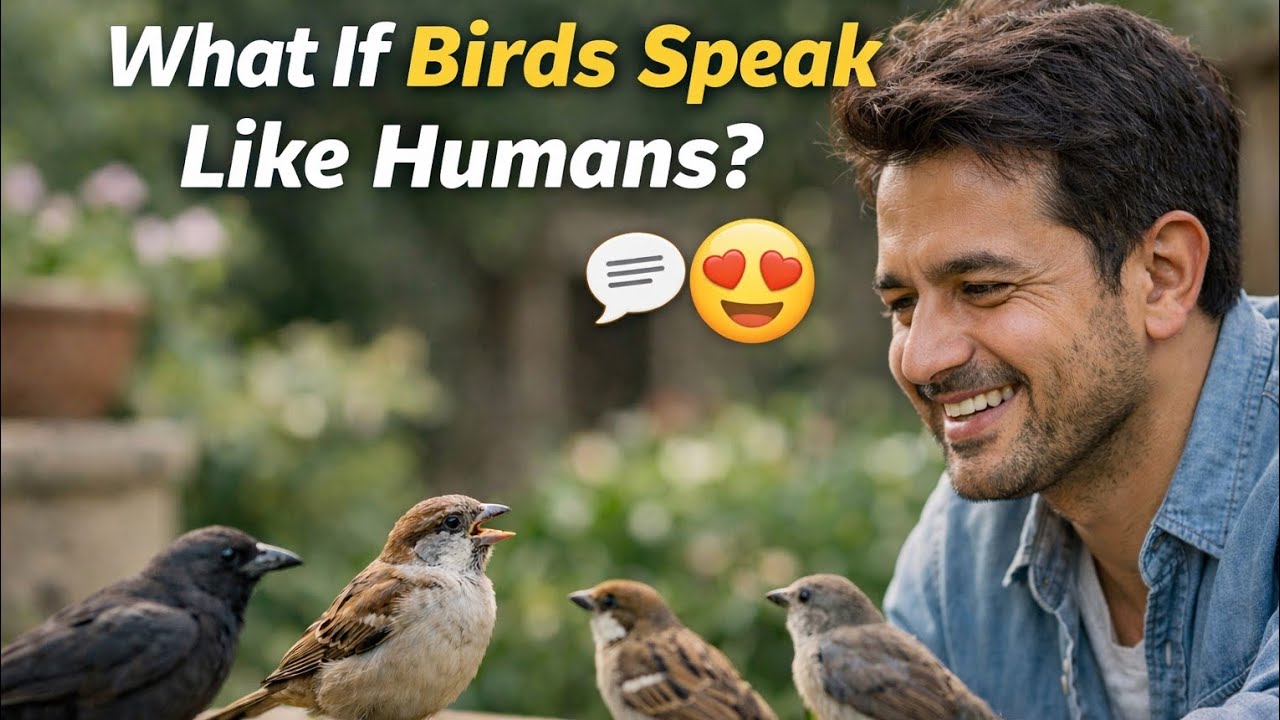 what if birds can speak, agr bird bt kry tu kya hu🤔