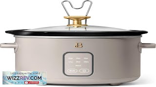 Beautiful by Drew Barrymore 4 Quart Programmable Slow Cooker with Touch Display