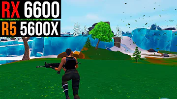 Kolik FPS dokáže RX 6600 XT spustit ve Fortnite?