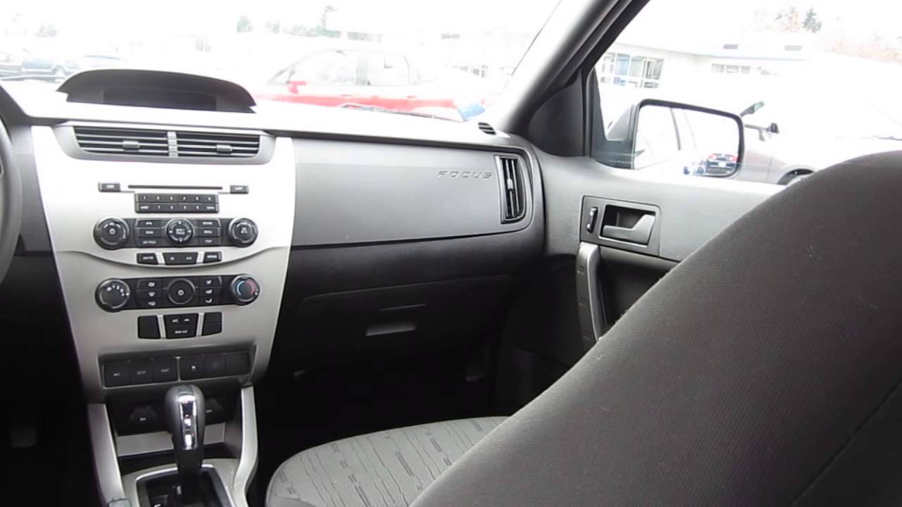 2010 Ford Focus Se Blue Stock 28882a Interior Youtube