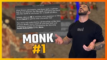 #1 Do ZERO ao 1000 com o MONK! A nova jornada começa | Projeto de Evolução e Ensino no Tibia