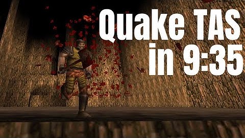 Quake Easy Run TAS in 9:35.666