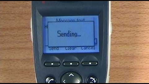 Ascom phones - sending a text message