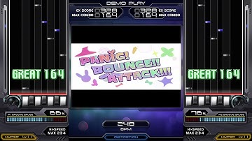【BMS】PANIC! BOUNCE!! ATTACK!!! [SP HARD] AUTO PLAY
