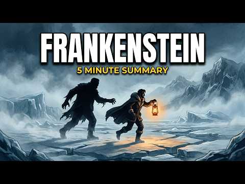 5 Minute Story: Mary Shelley's Frankenstein Animated | Classic Literature Summarized