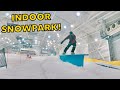 Snowboarding INDOORS at BIG SNOW, NJ!! (The First U.S. Snowdome, The American Dream)