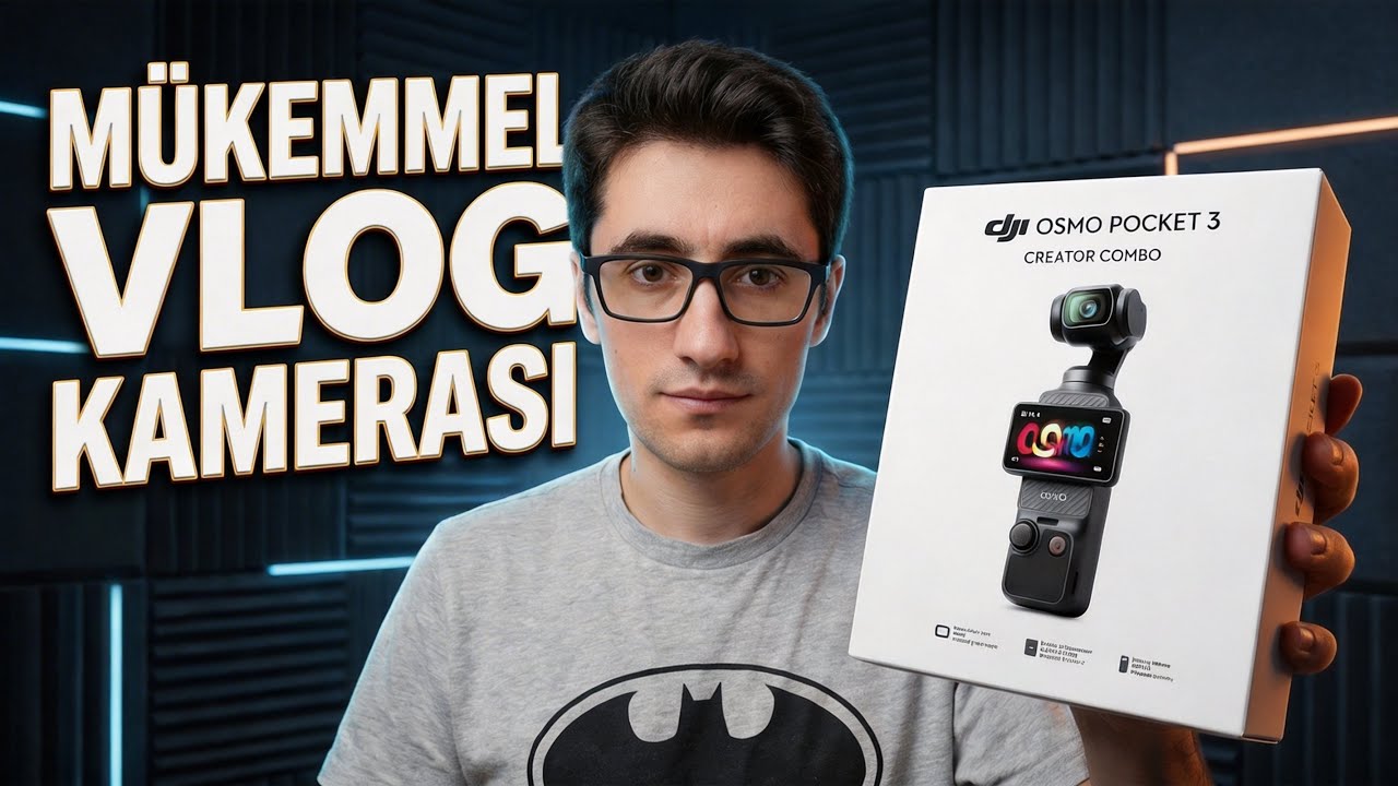 DJI Osmo Pocket 3 Creator Combo Kutu Açılımı
