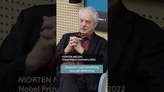Morten Meldal on research and how to come up with new disruptive discoveries. @NobelPrize