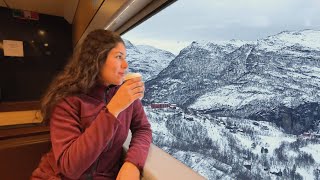 Así es viajar en TREN por NORUEGA | Linea Bergen de Oslo  Voss