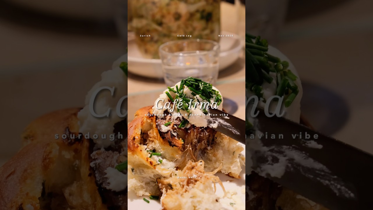Scandinavian Vibes & Sourdough Bun in Zürich | Café Irma 