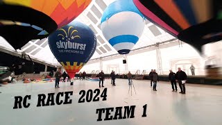 RC Model hot air Balloon RACE 2024 (tiny TARGET)