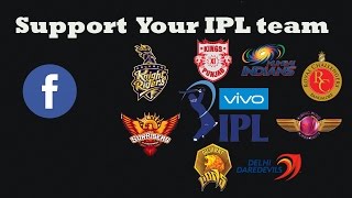 How to Change your Facebook Profile Picture to Support your Favourite IPL Team screenshot 4