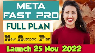 Meta Fast Pro Plan | New Decentralized Autopool Plan | Meta Fast Pro Full Plan | Meta Fast Pro