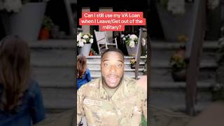 Can I use my VA home loan outside of the military? #military #shorts